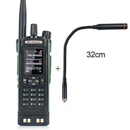 Baofeng DM-32 GPS APRS AES256 Encryption DMR Digital Analog UHF VHF Dual Band 8W Air Band FM Walkie Talkie DM-32UV Ai-TechWorld 