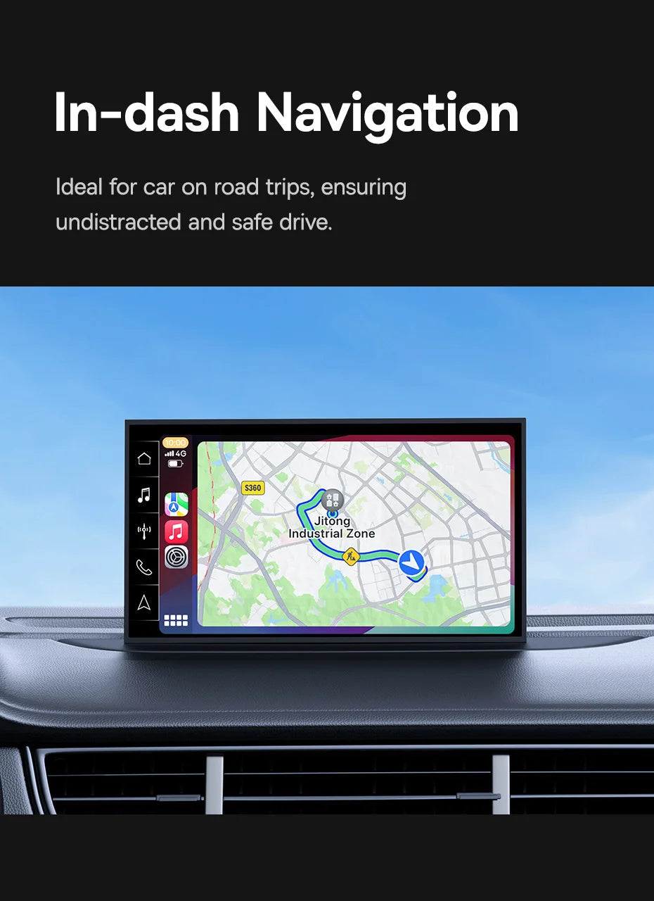 Baseus Wireless CarPlay Wired to Wireless CarPlay Adapter Auto Connect Car Intelligent Systems Plug&Play Bluetooth Smart CarPlay Ai-TechWorld 