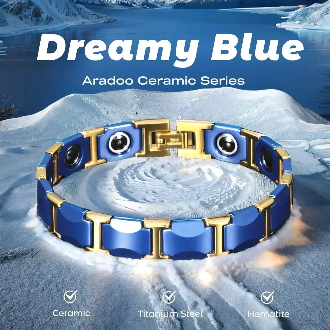 ARADOO Premium Ceramic Bracelet for Men Women with Crescent Design Wristband Jewelry Gifts Ai-TechWorld 