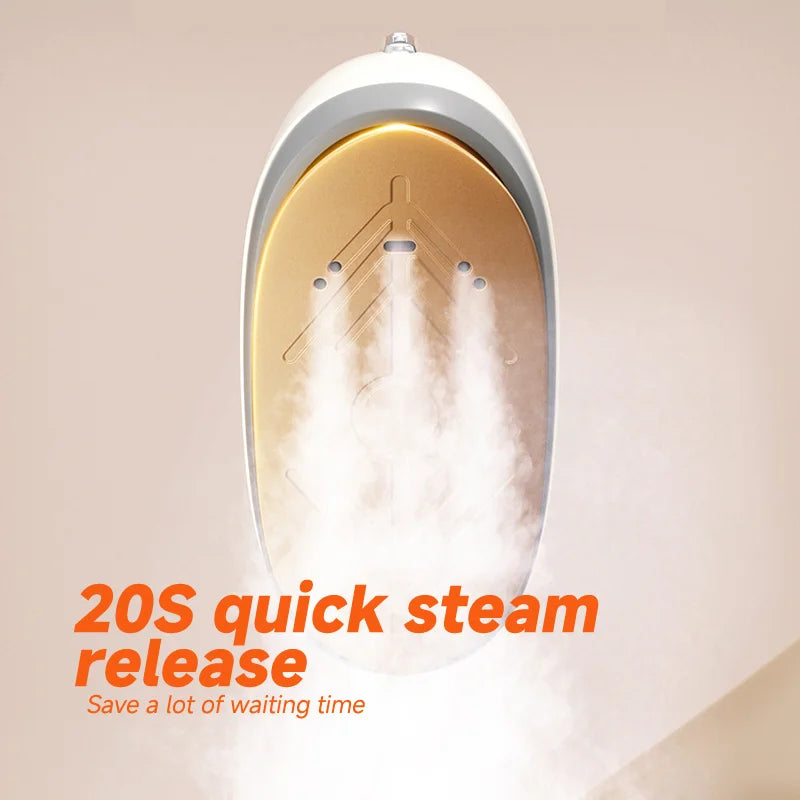 AI Control Handheld Garment Steamer Home Electric Steam Cleaner Portable Foldable Mite Removal Travel Flat Ironing Machine Ai-TechWorld   ai-techworld