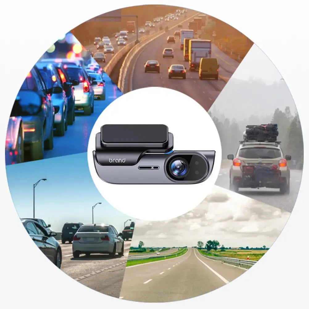 4K Car Dash Camera with GPS Wi-Fi Car DVR UHD Recording Video Recorder 24H Parking Monitor Driving Vehicle Cam Night Vision Ai-TechWorld 