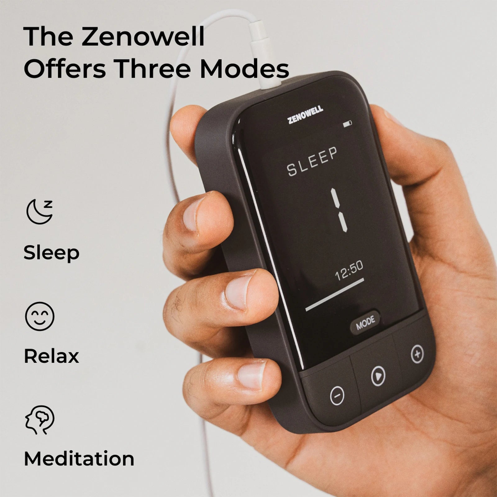 ZenoWell Vagus Nerve Device,Sleep Aid Device for Sleep/Anxiety/Relaxation/Focus and Long Term Stress Resilience Ai-TechWorld 