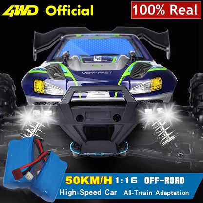 4WD Remote Control Car Off Road 4x4 RC High Speed Buggy Truck Super Brushless 50 or 80KM/H Fast Drift Racing Toy Kids Adults Ai-TechWorld 