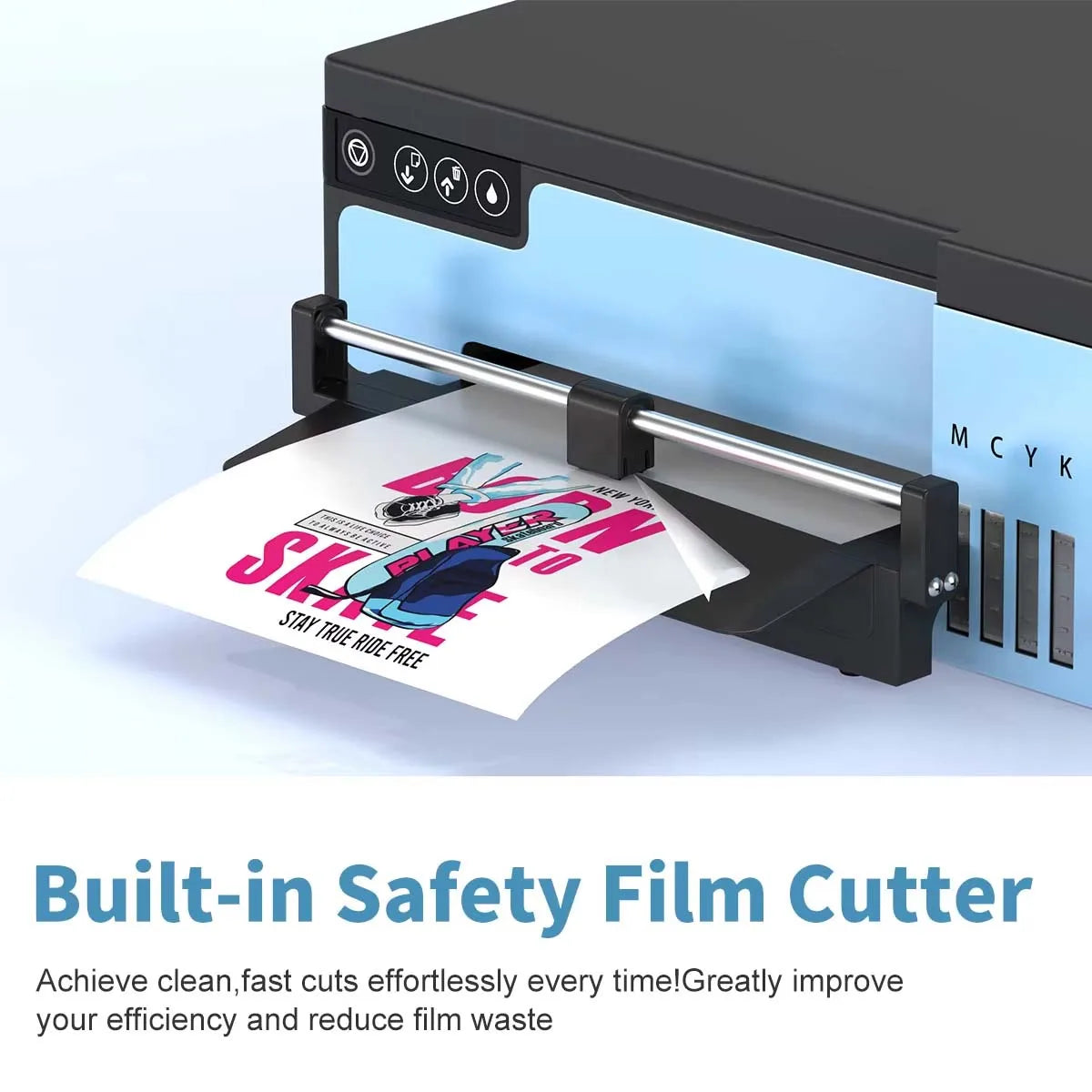A4 DTF Printer Machine For Epson XP600 Printhead Direct to Film Transfer Machine For Dark/Light T-Shirts Fabrics Hats Leather Ai-TechWorld   ai-techworld
