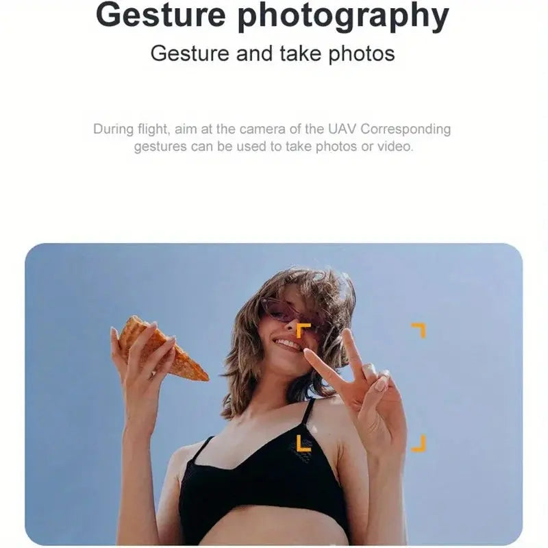 Foldable Camera Drone for Beginners & Adult - Four Direction Obstacle Avoidance, 360° Flips, One-Key Take Off/ Landing, 3D Flips Ai-TechWorld 