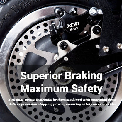 10000W Off-road Electric Scooter Dual Motors 14 Inch Off-Road Tyres 72V-40AH Panasonic Battery Speed 120KM/H elektro scooter Ai-TechWorld 