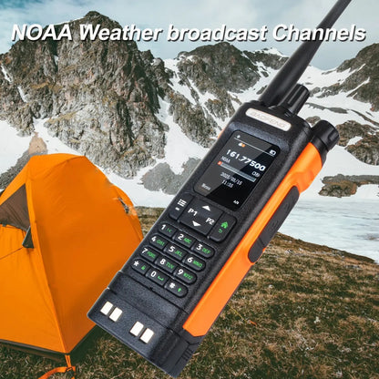 Baofeng DM-32 GPS APRS AES256 Encryption DMR Digital Analog UHF VHF Dual Band 8W Air Band FM Walkie Talkie DM-32UV Ai-TechWorld 