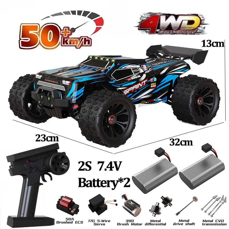 9522PRO 85KM/H High-speed RC Car Brushless Four-wheel Drive Off-road Drift 1:16 Professional Racing Car 9522 50KM/H Boy's Toy Ai-TechWorld 