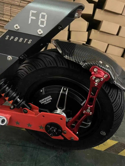 Best Selling 80MPH 90MPH Fast Electric Scooter 72V 15000W QS Racing Motor Votol 180A Controller F8 E Scooters with Damper Ai-TechWorld 