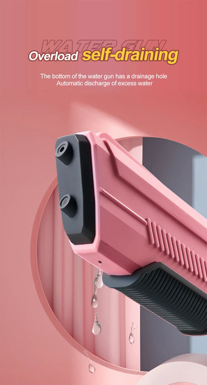 Electric Automatic Water Storage Gun Toys Portable Children Summer Beach Outdoor Fight Fantasy Spray Gun Toys Boy Kid Adult Game Ai-TechWorld 