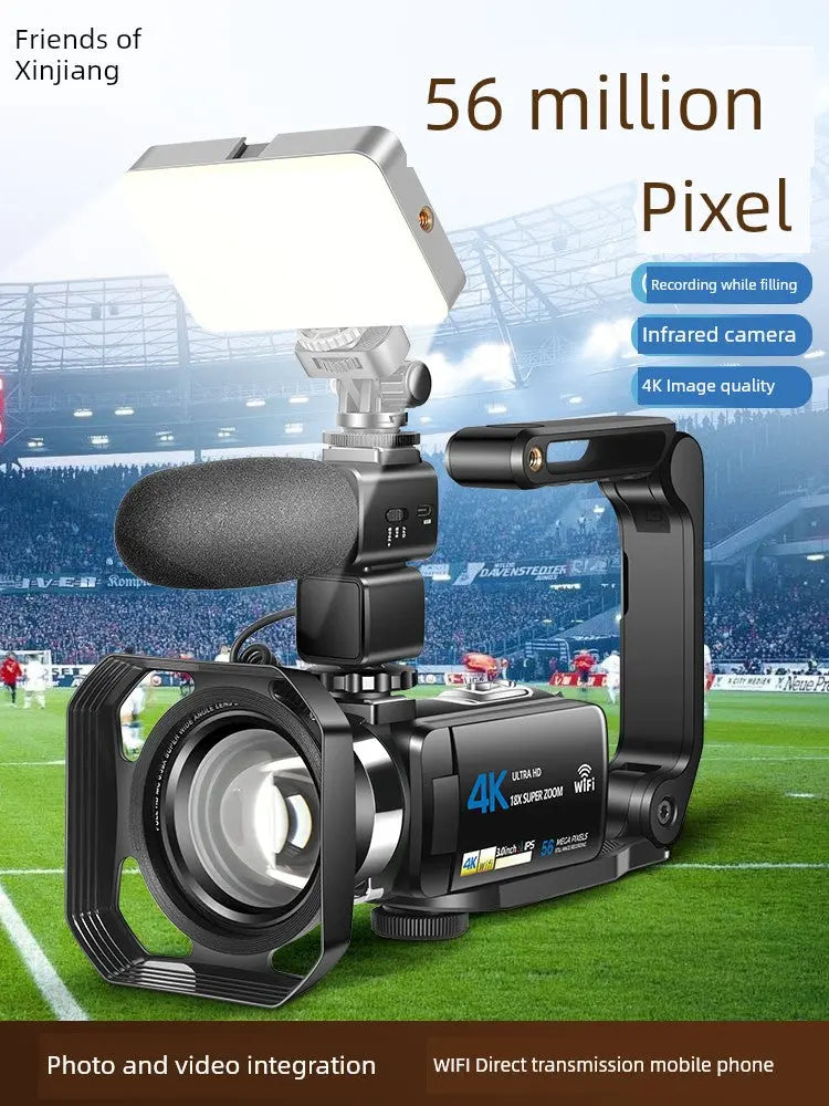 4K HD Digital Camera Infrared Home Video Professional Photography WiFi Wedding Fast Hand Joke Action Sports Camera with WiFi Ai-TechWorld 
