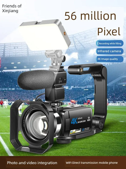 4K HD Digital Camera Infrared Home Video Professional Photography WiFi Wedding Fast Hand Joke Action Sports Camera with WiFi Ai-TechWorld 