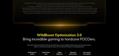 【Brand+】POCO X7 Pro Smartphone Dimensity 8400-Ultra 6000mAh 90W HyperCharge 6.67" AMOLED display NFC Xiaomi HyperOS 2 Ai-TechWorld 