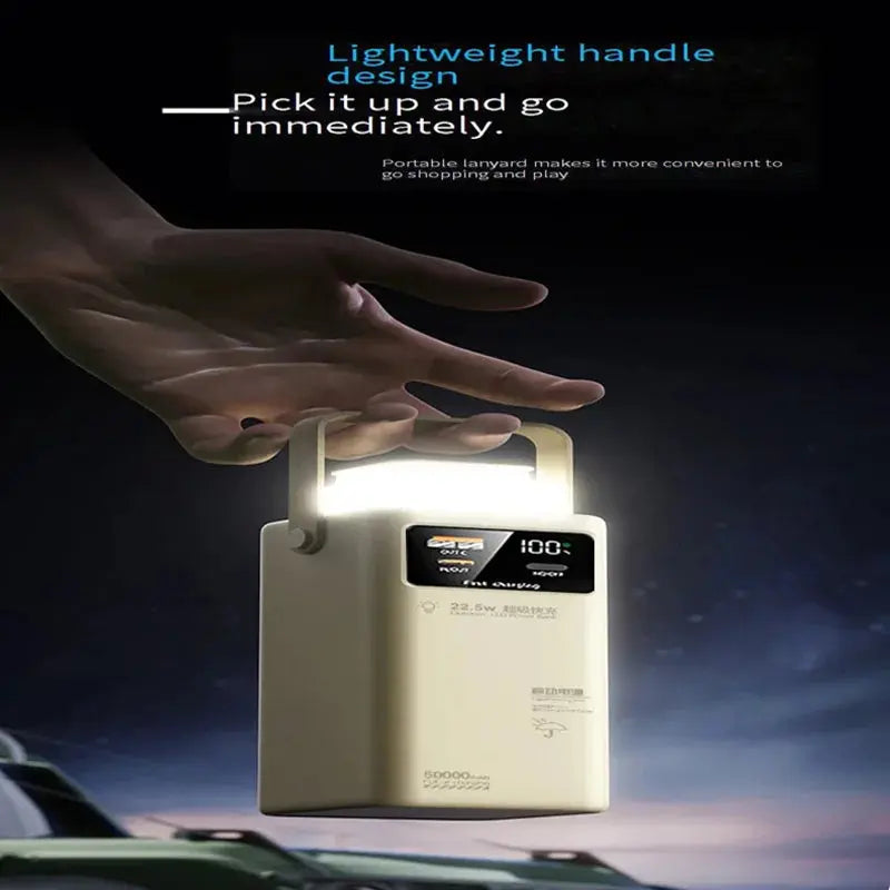 VIVO 80000mAh Power Bank Large Capacity Portable Outdoor Emergency Ai-TechWorld 