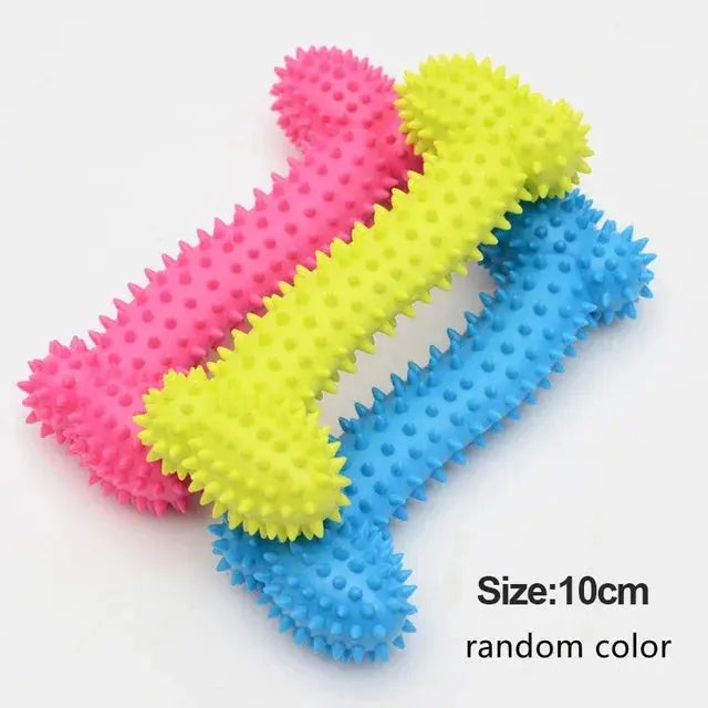 Pet Toys for Small Dogs Rubber Resistance To Bite Dog Toy Teeth Cleaning Chew Training Toys Pet Supplies Puppy Dogs Ai-TechWorld 