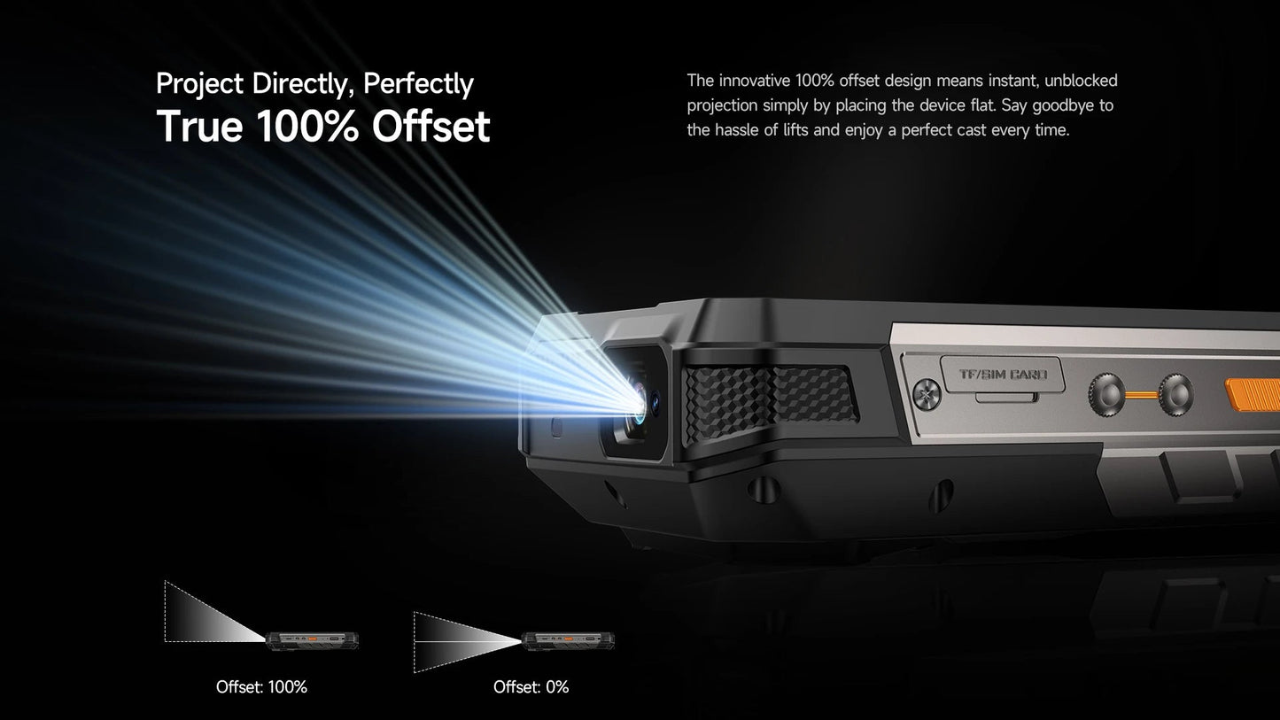 【World Premiere】Ulefone Armor 34 Pro 5G AI Rugged Phone 25500mAh Up to 32GB+512GB Built-in Projector 120Hz 6.95" NFC Smartphone Ai-TechWorld 