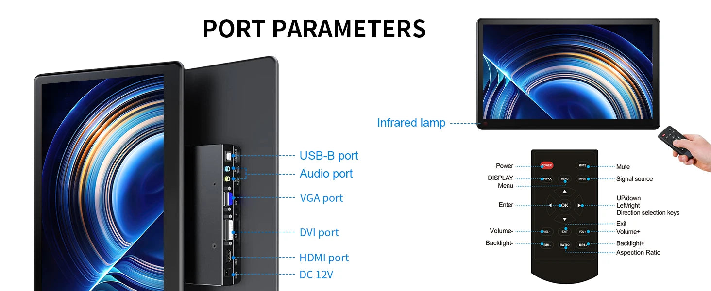 UPERFECT 15.6 Portable Monitors 1080P Touch screen Gaming displays 60Hz IPS monitors For PS5/4/3 Switch Laptop PC Mac Xbox Ai-TechWorld 