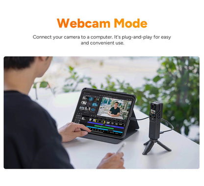 SJCAM C400 Action Camera Handheld Stabilized Night Vision Camera Vlog Outdoor Live Streaming Bike Mount Dashcam Sjcam Camera Ai-TechWorld 