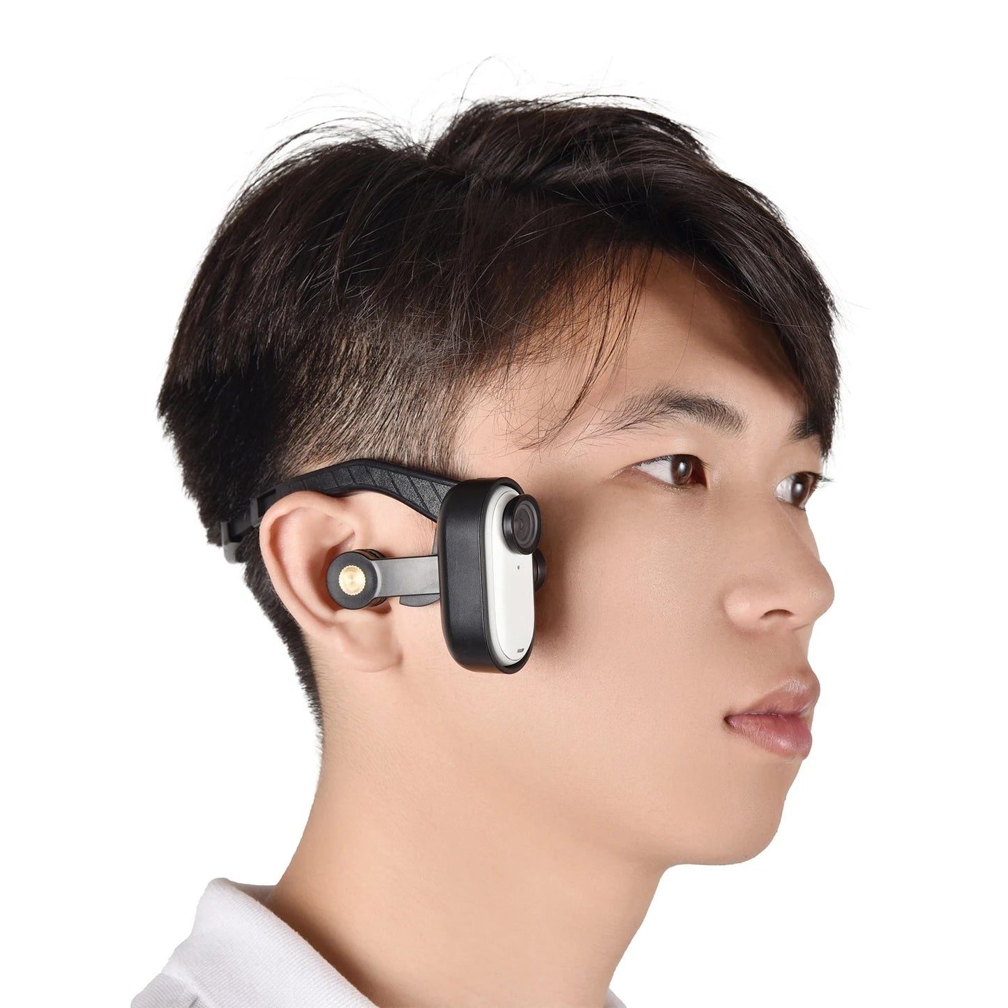 PULUZ Magnetic POV Holder Head Mount For Insta360 GO 3 Wearing Head Belt Ai-TechWorld 