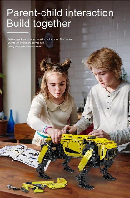 Technical Robot Toys The RC Motorized Boston Dynamics Big Dog Model AlphaDog Building Blocks Bricks Toys for Kid Christmas Gifts Ai-TechWorld 