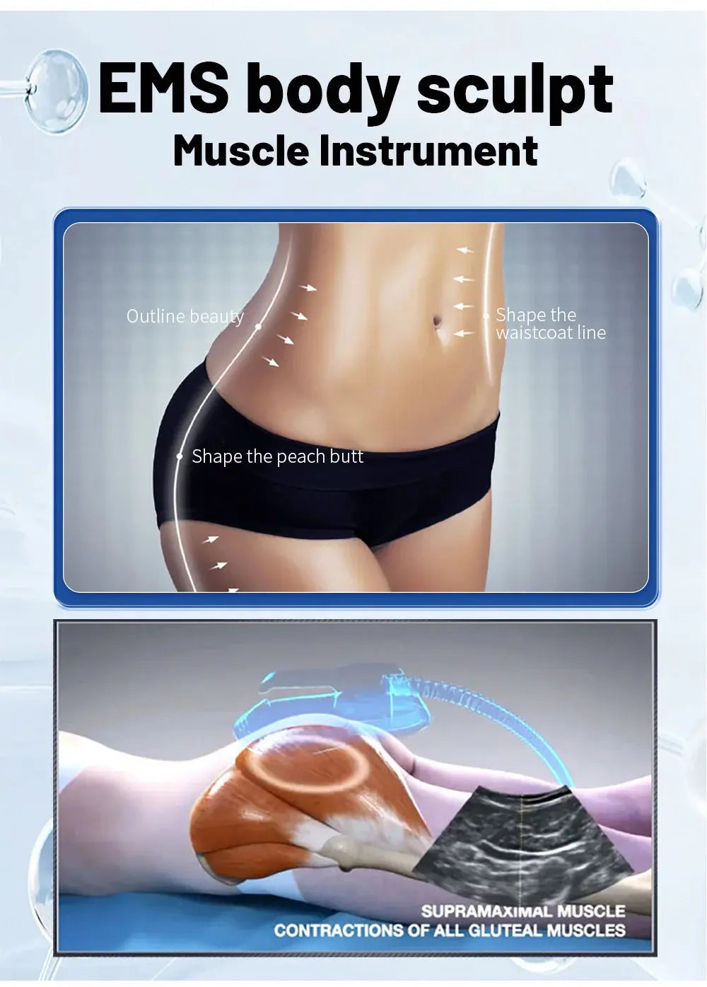 Fitness Equipment Machines NEO HI-EMT RF EMS Electromagnetic Muscle Stimulator Professional Sculp 6500w Ai-TechWorld 