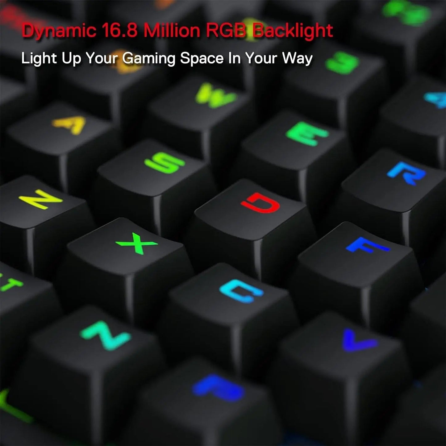 Redragon K585 PRO Wireless One-Handed Mechanical Keyboard 42 Keys 3-Mode RGB 7 Onboard Macro Keys Detachable Wrist Support Ai-TechWorld   ai-techworld