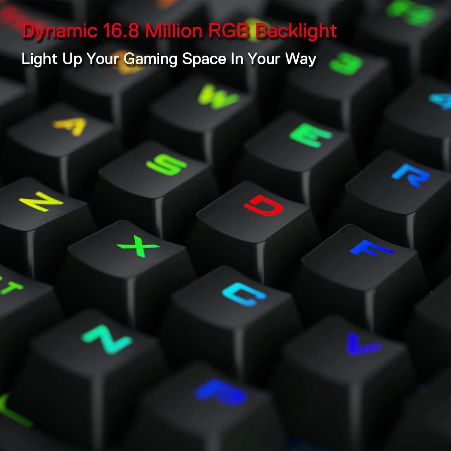 Redragon K585 PRO Wireless One-Handed Mechanical Keyboard 42 Keys 3-Mode RGB 7 Onboard Macro Keys Detachable Wrist Support Ai-TechWorld   ai-techworld