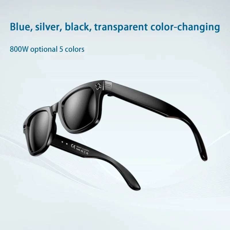 Xiaomi 800W Pixel Smart Glasses With AI Camera Recognition Video Recording Bluetooth Calling Music Playback Glasses For Gifts Ai-TechWorld 