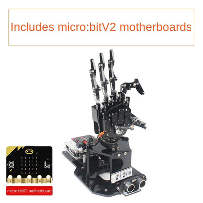 STEM For Arduino STM32 Bionic Robot Palm Hand Manipulator Open Source Code 5 Hands Educational Kit with Ps2/Somatosensory Gloves Ai-TechWorld 