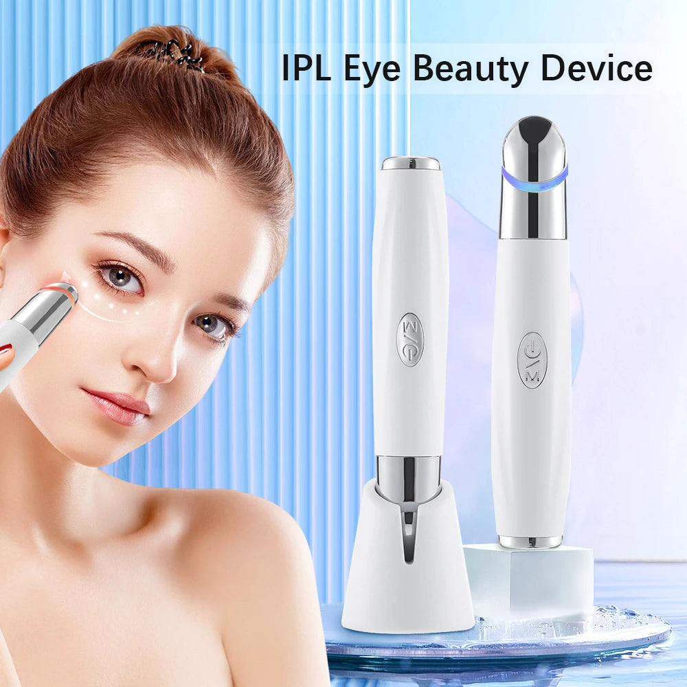 Electric Facial Massager Micro Vibration Eye Beauty Instrument For Relax Eye Dark Circles Eye Bags Puffiness Eye Massage Ai-TechWorld 