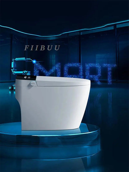 Luxury Smart Toilet Built In Water Tank Toilet Heated Seat Elongated Toilet Blackout Food flush Night Light Built-in Bidet Seat Ai-TechWorld 