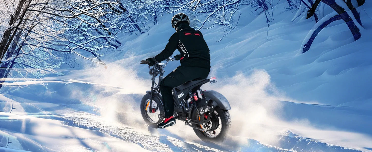 【1 Year Warranty】BAOLUJIE DM01 Electric Bike for Adult 2000W Motor Electric Bike 60V 30AH Moto 42MPH City Commuter Electric Bike Ai-TechWorld 