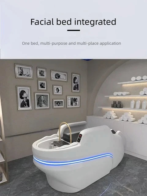 Professional Shampoo Chair Wash Hair Salon Head Spa Bed Shampoo Chair Stylist Luxury Electronic Massage Full Cadeiras Furniture Ai-TechWorld 