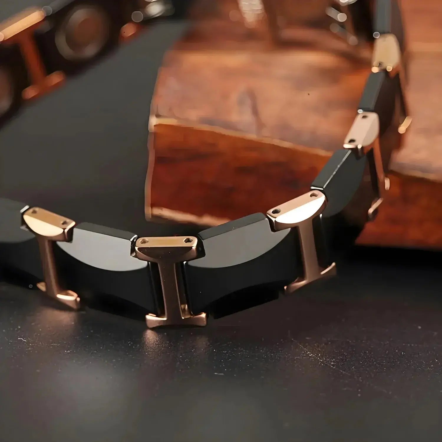 ARADOO Premium Ceramic Bracelet for Men Women with Crescent Design Wristband Jewelry Gifts Ai-TechWorld 