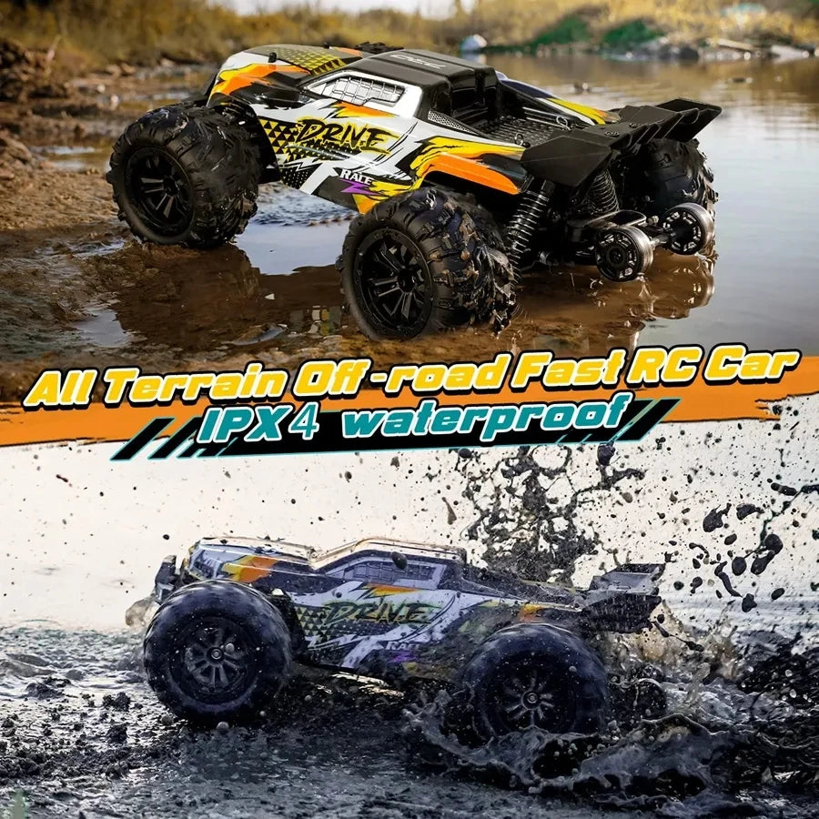 4WD Remote Control Car Off Road 4x4 RC High Speed Buggy Truck Super Brushless 50 or 80KM/H Fast Drift Racing Toy Kids Adults Ai-TechWorld 