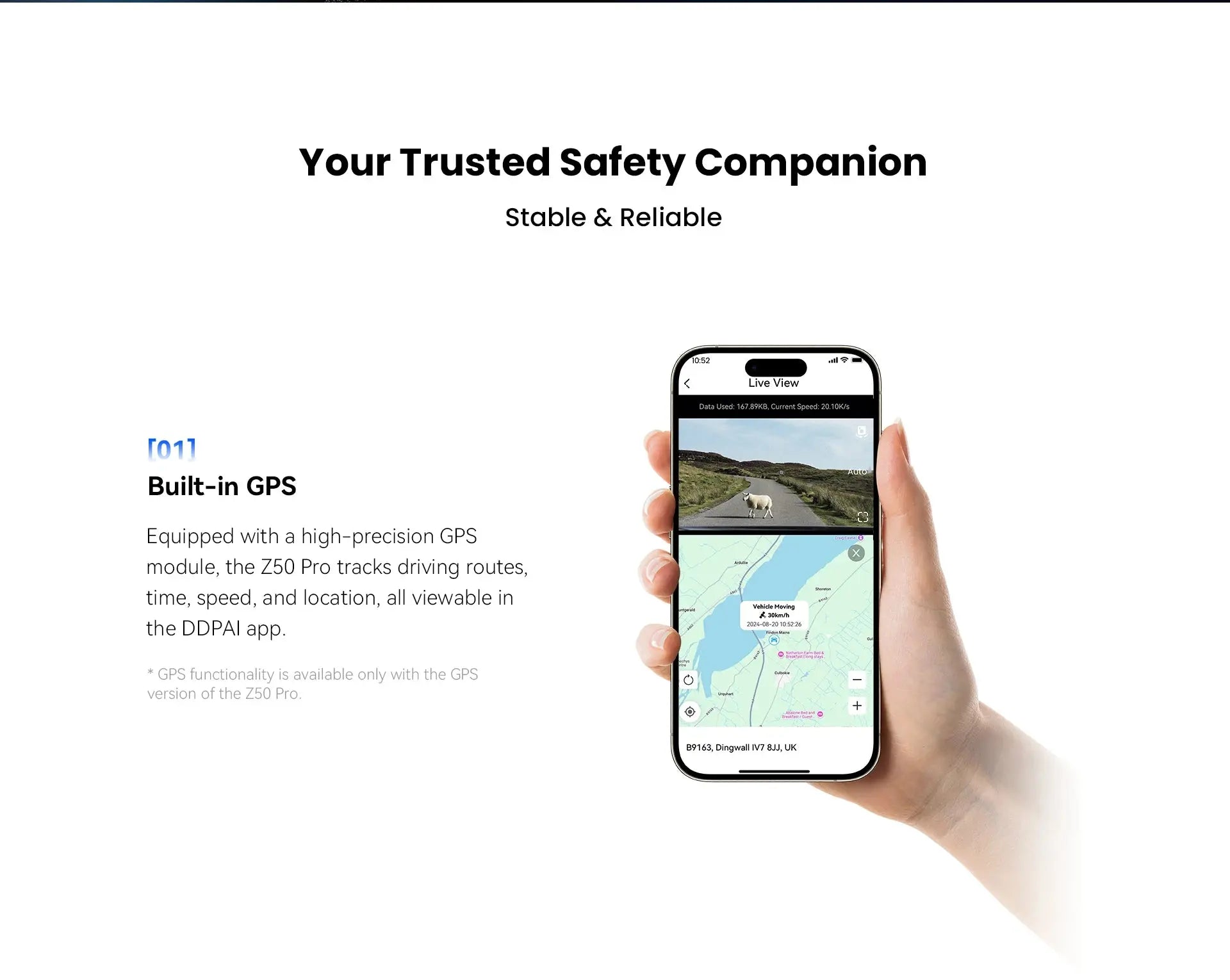 2025 New DDPAI Dash Cam Z50 Pro 4K Car Camera Night Vision 5GHz Wi-Fi GPS ADAS 24H Parking Monitor Support Front and Rear Cam Ai-TechWorld 