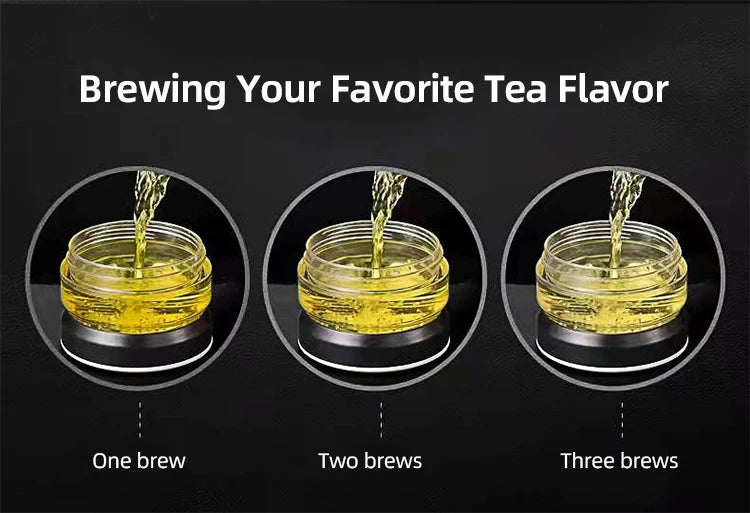 500ml Tea Infuser Vacuum Flask Stainless Steel Insulated Cup with Independent Tea Storage Handle Travel Mug Business Cup Gifts Ai-TechWorld 