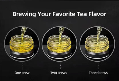 500ml Tea Infuser Vacuum Flask Stainless Steel Insulated Cup with Independent Tea Storage Handle Travel Mug Business Cup Gifts Ai-TechWorld 