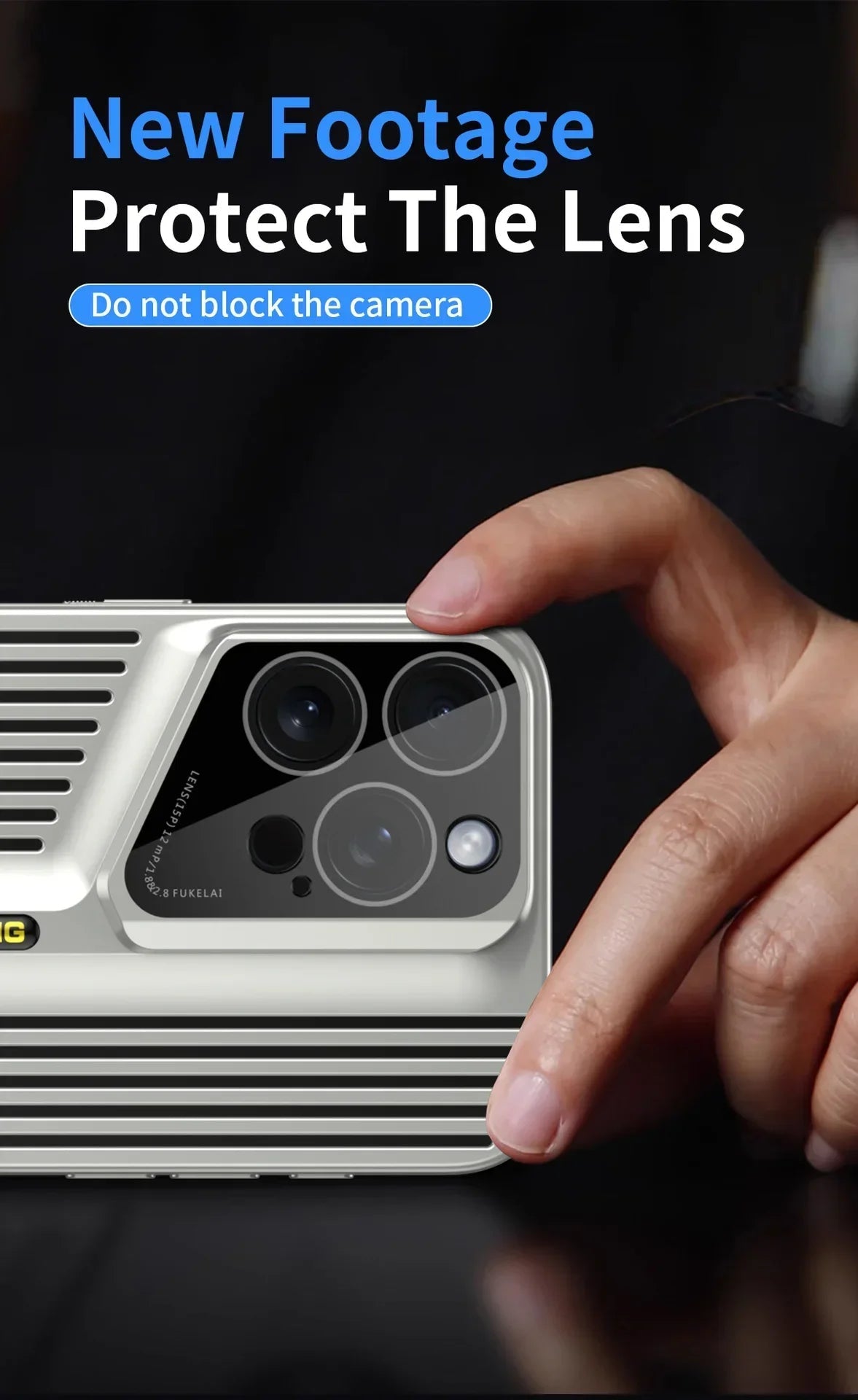 Comes With lLns Film Breathable Heat Dissipation Cooling Cases For iPhone 16 15 Pro Max 14 13 12 11 PC Hard Back Covers Ai-TechWorld 