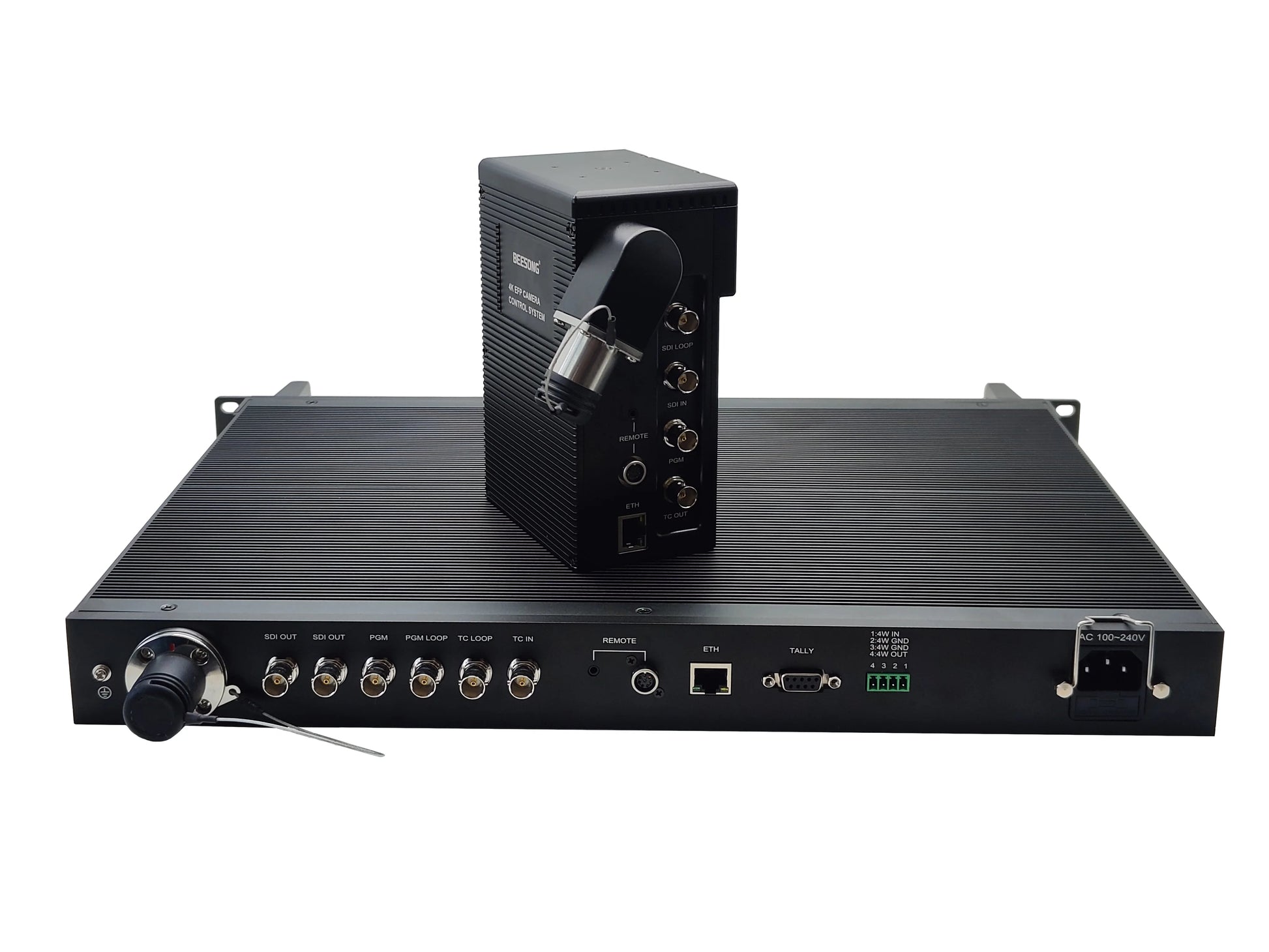 12G Fiber Optic SDI Transmission Remote Control System, with Optoelectronics Hybrid Transmit Signal and Power Supply, Outside Br Ai-TechWorld 