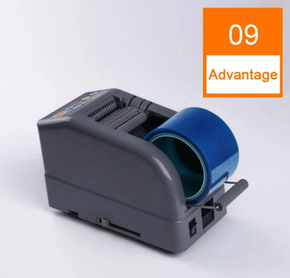 ZCUT-9 Automatic Adhesive Tape Machine Auto 6-60mm Tape Cutter Packaging Cutting Machine Electric 110V 220V Tools for Factory Ai-TechWorld 
