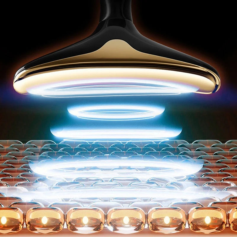 Face Lifting Device Neck Facial Eye Massage Introducer Microcurrent Skin Rejuvenation Anti Aging Beauty Device Face Massager Ai-TechWorld 