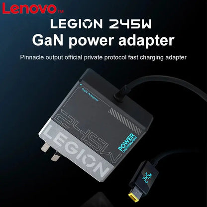 Worlds Fastest Lenovo Legion 245W Gan Power Adapter Universal Computer Charger Type-C Ai-TechWorld 