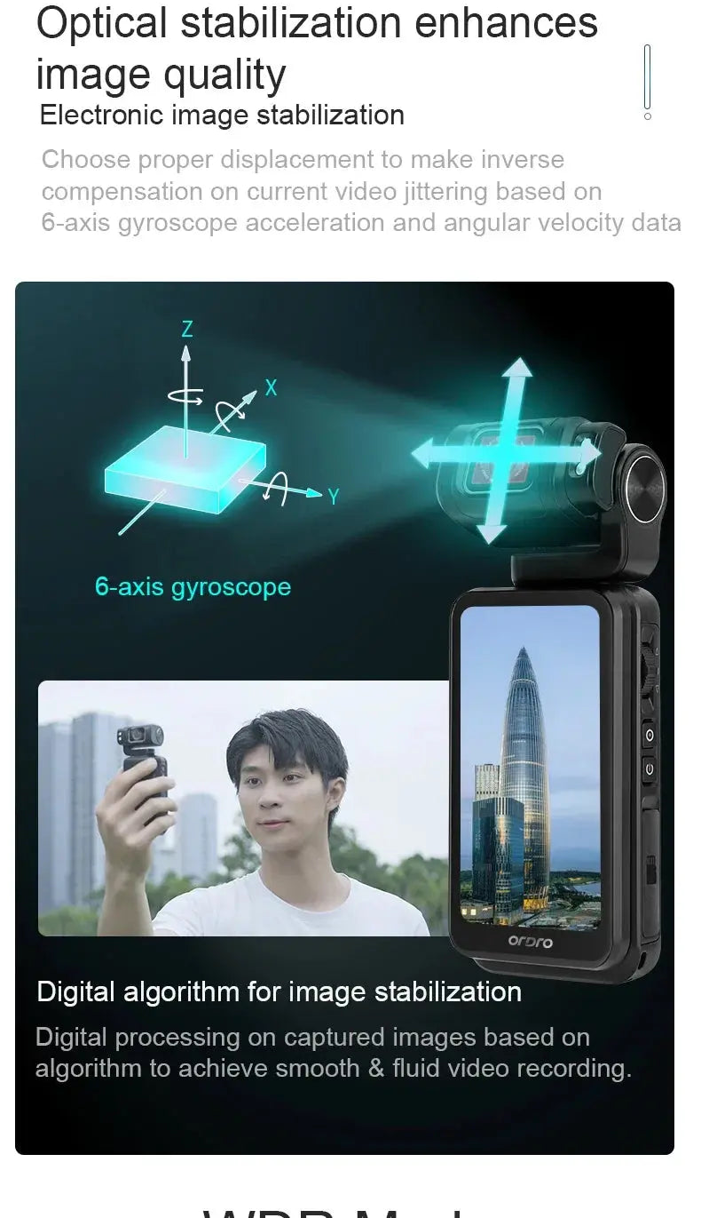 5K 30FPS 4K 60FPS Digital Video Camera, Sensor, 3.5" Touch Screen, Vlogging Ai-TechWorld 