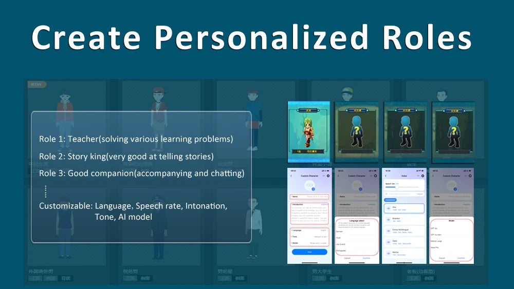 Tuya Smart AI Robot WiFi Early Education Toys for Children Speech Recognition & Voice Interactive Educational Learning Machine Ai-TechWorld 