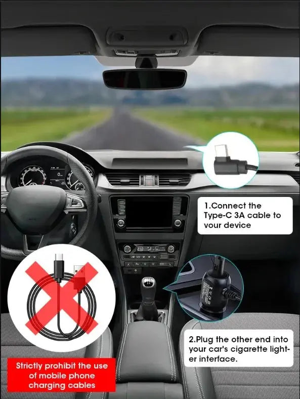 Dash Cam 4K UHD Built-In Wi-Fi Support GPS Ai-TechWorld 