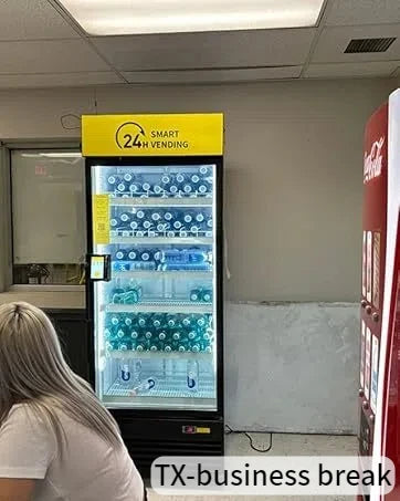 HAHA Smart Vending Freezer POS NFC Temperature Range -8F to 50F for Ice Cream And Drinks(550) Ai-TechWorld 