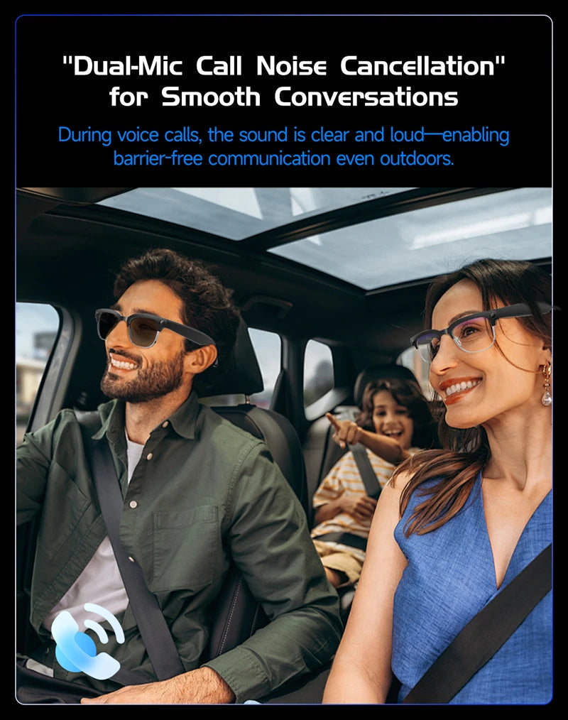 Xiaomi Mijia 4K HD Color Changing AI Smart Glasses 800W Pixel Camera Bluetooth Call Voice Assistant Control Smart Sports Glasses Ai-TechWorld 