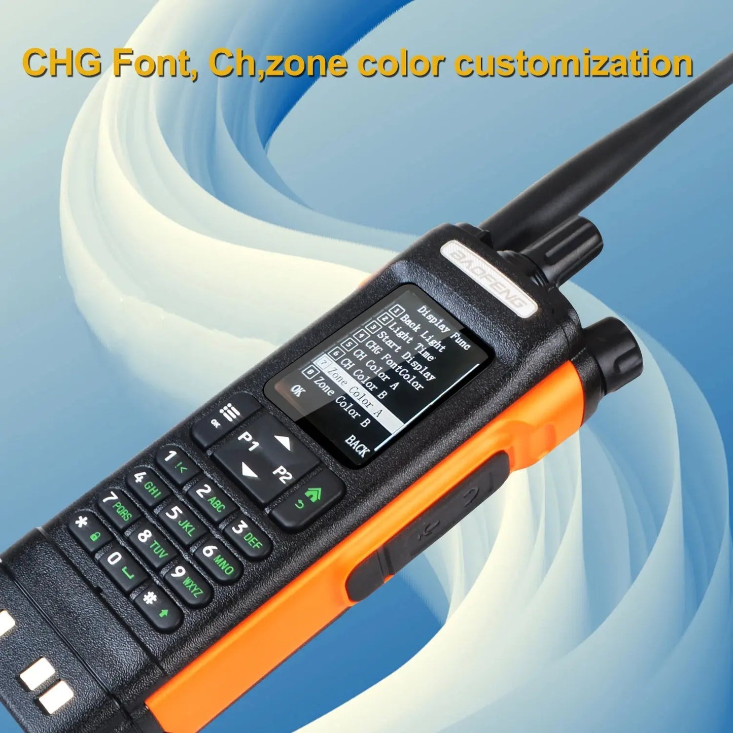 Baofeng DM-32 GPS APRS AES256 Encryption DMR Digital Analog UHF VHF Dual Band 8W Air Band FM Walkie Talkie DM-32UV Ai-TechWorld 