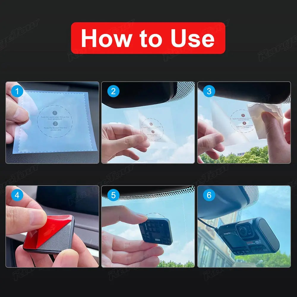 4K 2160P WIFI GPS Logger Dual Lens Car DVR Novatek 96663 Chip Sony image Sensor Night Vision Dual Camera Dash Cam Recorder D30H Ai-TechWorld 